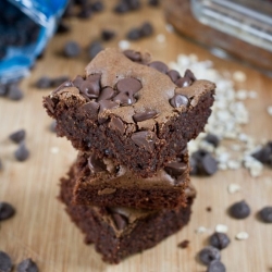 Oat-Flour Brownies