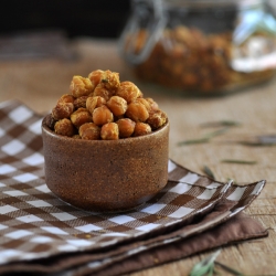 Vegan Rosemary Roasted Chickpeas