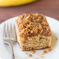 Maple Banana Coffee Cake