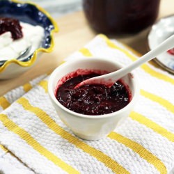 Rhubarb-Marionberry Jam