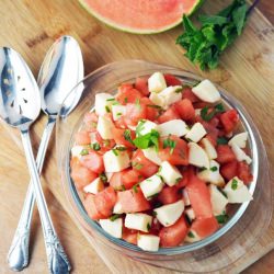 Watermelon Mozzarella Ceviche