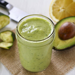 Avocado Cucumber Smoothie