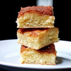 Gooey Cinnamon Squares