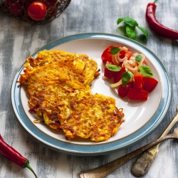 Carrot and Turnip Fritters