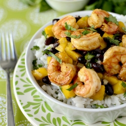 Chili-Lime Shrimp Bowls