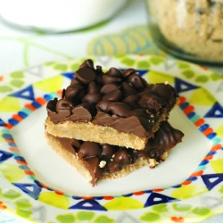 Chocolate Toffee Bars