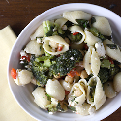 Pasta Salad with Broccoli and Caper