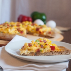 Weekend Breakfast Pizza