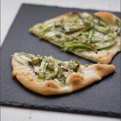 Asparagus Pizza