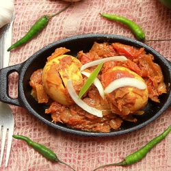 Spicy Egg Masala