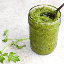 Parsley Toasted Hazelnut Pesto