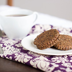 Paleo Blueberry Ginger Soft Cracker