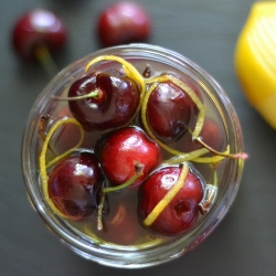 Limoncello Cocktail Cherries