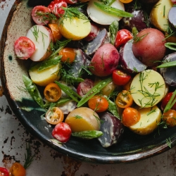 Potato Salad with Horseradish Aioli