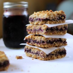 White Chocolate Blueberry Bars