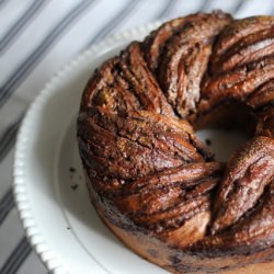 Chocolate-Nutella Bread Swirl