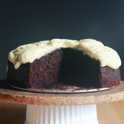 Chocolate Coconut Milk Cake