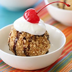 Mexican “Unfried” Ice Cream