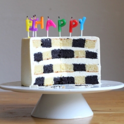 Checkerboard Cake