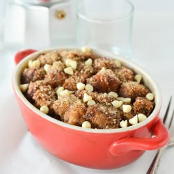 Doughnut and Coffee Pudding