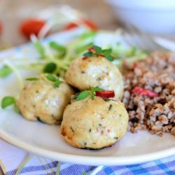 Thyme Meatballs from the Oven