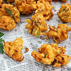 Vegetable Pakoras (Fritters)