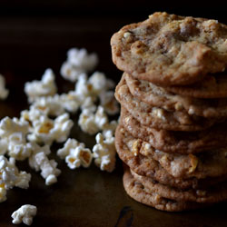 Popcorn Malted Milk Ball Cookies