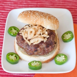 Jalapeno Popper Burgers