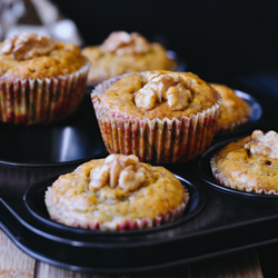 Banana Walnut Muffins