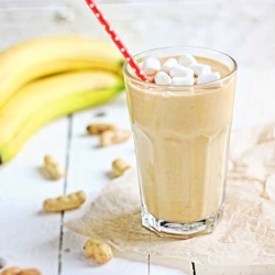 Peanut Butter and Banana Smoothie