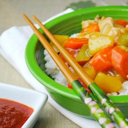 Sweet & Sour Chicken Stir Fry