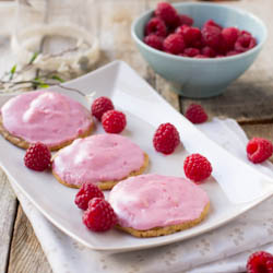 Raspberry Lemon Meringue Cookies