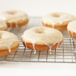 Vanilla Bean Baked Donuts