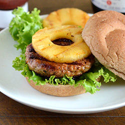 Teriyaki Turkey Burgers