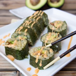 Quinoa Avocado Sushi