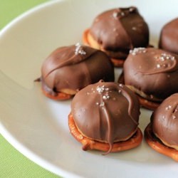 Dipped Peanut Butter Pretzel Candy