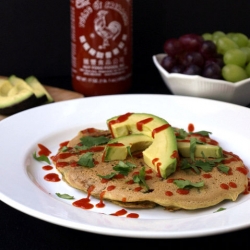 Savory Chickpea Pancake/Flatbread