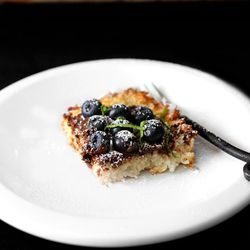 Blueberry Macaroon Tart