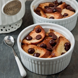 Soft Pretzel Bread Pudding