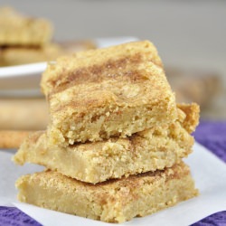 Snickerdoodle Blondies