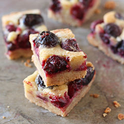 Brown Butter Cherry Bars