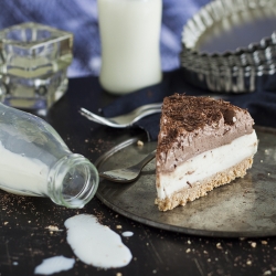 No bake Cheesecake with Malibu