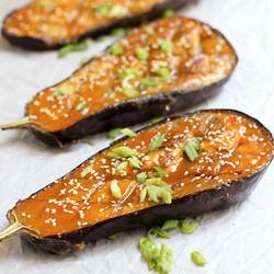 Miso-Glazed Eggplant