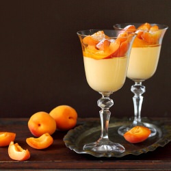 Apricot Panna Cotta