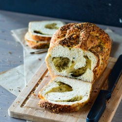 Twisted Parmesan Herb Loaf