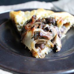 Mushroom, Onion and Thyme Galette