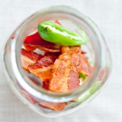 Bacon + Hot Pepper Vodka