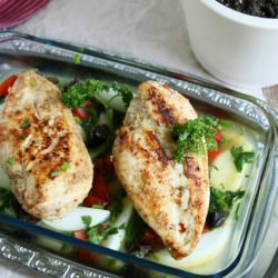 Arabic Style Baked Chicken Breast