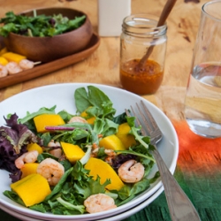 Tangy Mango and Shrimp Salad