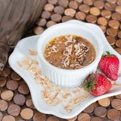 Coconut Creme Brulee